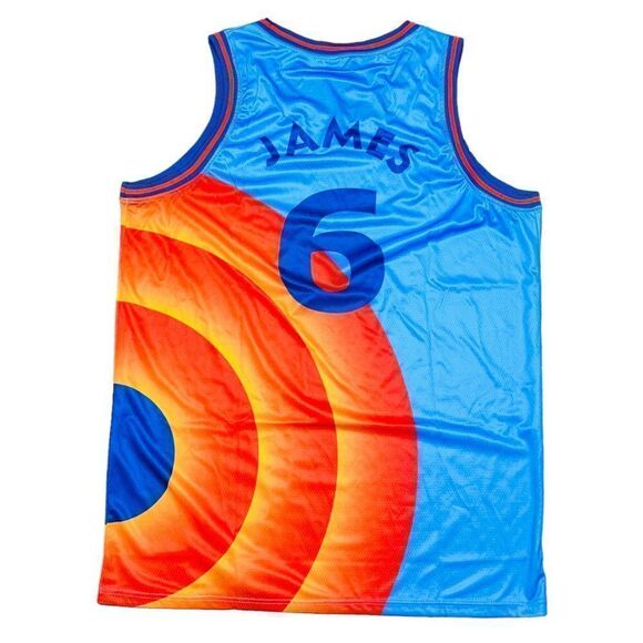 Unbranded Space Jam New Legacy Tune Squad LeBron James #9 Jersey Men's XXL - Picture 2 of 6